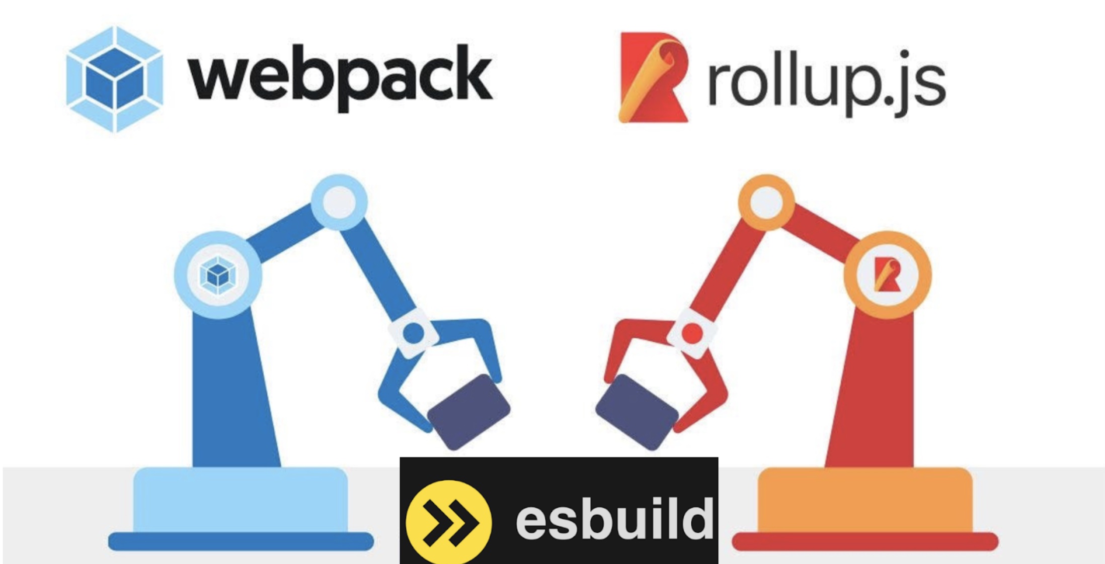 Comparison Of Webpack, Rollup, And ESBuild: Choosing The Right Bundler For Your JavaScript Projects.